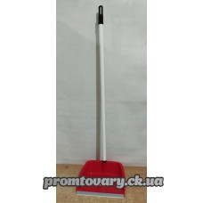 Совок для сміття пласт Pasterski 095-1 довга ручка 23*17.5*76см покращ /шт