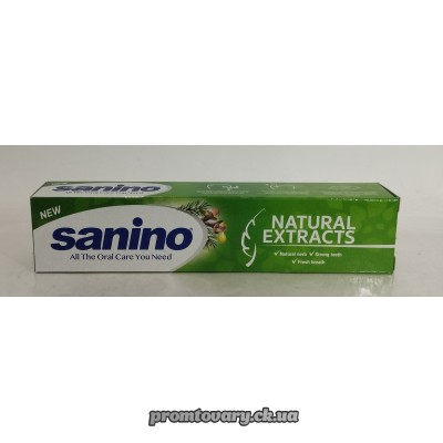 Зуб.пас.Sanino Natural extra /50мл