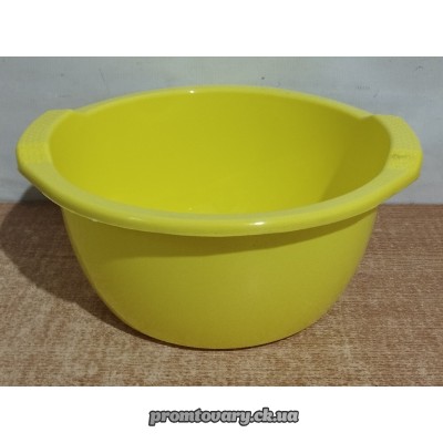 Миска пласм. харч. Mрія 7л кольор. з ручк. /шт