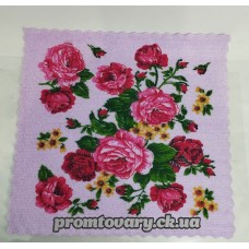 Рушник МФ кухонний малий Квіти 250*250мм (салфетка) /шт