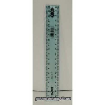 Лінійка пласт. Zibi 20см ZB.5608-99 /шт