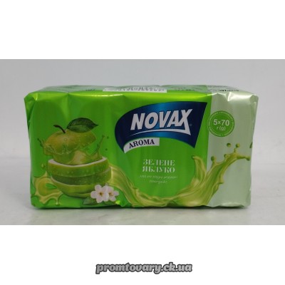 АкціяМило екоп. Novax Зелене яблуло /5х70гр