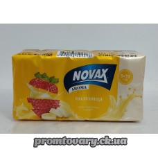 АкціяМило екоп. Novax Полуниця /5х70гр