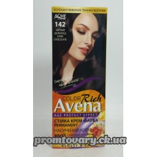 Фарб.д/вол. Avena 142 чор.шоколад /набір