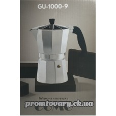 Гейзерна кававарка Gusto Como GU-1000-9 9 чашок (450мл)