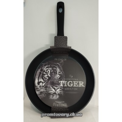 АкціяСковорода алюм. Pepper PR-2340-28 Tiger покр.Stellock 28см*5,7 без кришки (кований алюм, антиприг.покр)