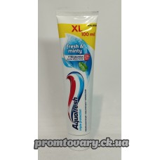 Зуб.пас.Aguafresh Fresh & minty (освіж.-м`ятна) без упаковки /100мл