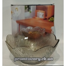 Салатниця скло Qianli W807C d220 серед. Едельвейс /шт 