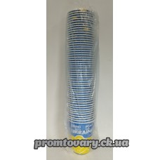 Стакан одн. 50шт х175мл.паперовий з малюнком Юніта № 70 Ukraine MK /упаковка