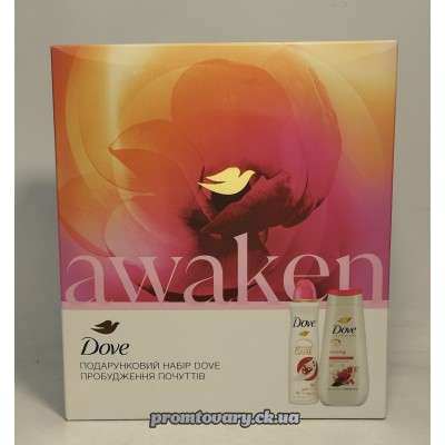 Набір жін.Dove Пробудження почуттів гель д/душа 225мл +дез.150мл