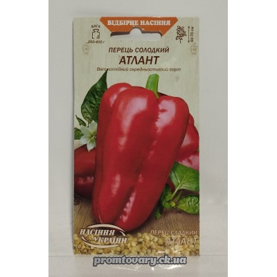 ВН Перець солод.серед. "Атлант" "0,25г (Насіння України)  