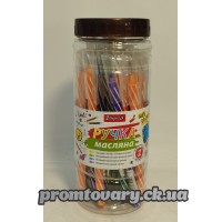 Ручка шарикова 1 Вересня синя 411055 Spin /шт