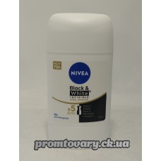 АкціяДез.жін.сух.Nivea Black&whit Гладкий шовк д/чорного і білого 50мл