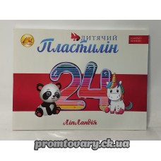 Пластилін Тетрада 24 кольорів /370г