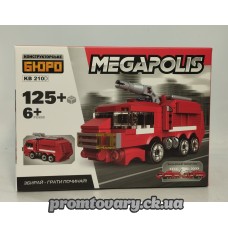 Конструктор КВ210 125+ елемент. Megapolis