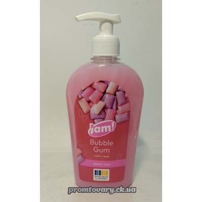АкціяМило-крем рідке дозат.Jam Bubble Gum з гліцерином /325г
