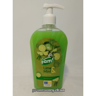АкціяМило-крем рідке дозат.Jam Lime Mint з гліцерином /325г