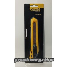 Ніж канцелярський Scholz вел. ВМ.4522 пласт.18мм /шт