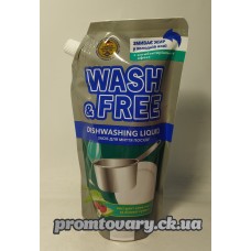 АкціяЗас.д/пос.рід. Wash&Free Дой-пак алоє вера та лісова суниця /500мл