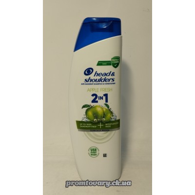 АкціяШамп.Head & Shoulders 2в1 яблучна свіжість д/жирн. /330мл