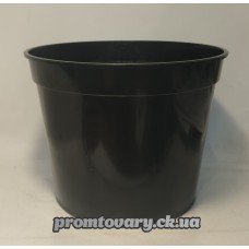 Горшок д/вазон розсадний Алеана d19см h15 (3л) чорн./шт