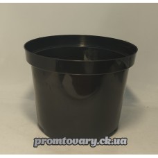 Горшок д/вазон розсадний Алеана d14см h10.5 (1л) чорн./шт