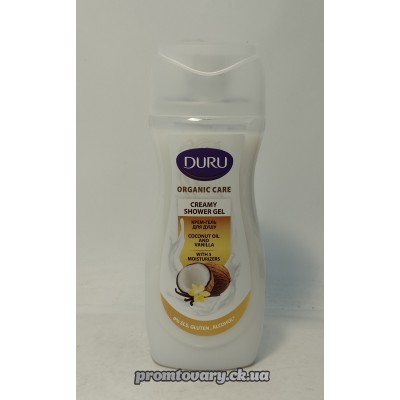 Гель-крем д/душу Duru кокосова олія і ваніль /250мл
