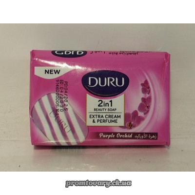 АкціяМило туал. Duru 2в1 Фіолетова орхідея /100гр