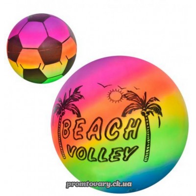 М'ячик резиновий дит. MS 0919-1 9дюйм. Пвх 2 види