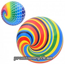 М'ячик резиновий дит. MS 3730 9дюйм. Веселка 60гр