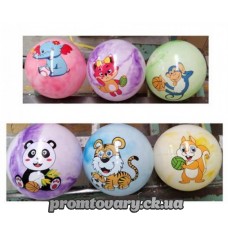 М'ячик резиновий дит. MS 4523 9дюйм. тварина пвх 67-73г