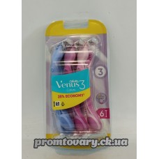 АкціяНаб.стан. Gillette Venus3 Colors жін./6шт