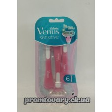 АкціяНаб.стан. Gillette Venus3 Sensitive жін.одн./6шт