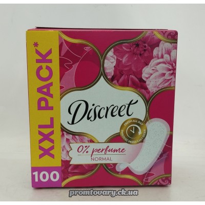АкціяПрокл.щоден. Discreet Normal без запаху /100шт АкціяПрокл.щоден. Discreet Normal без запаху /100шт