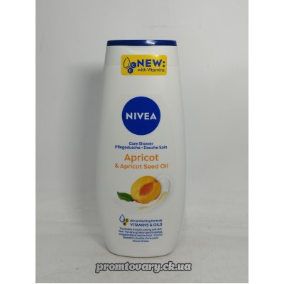 АкціяГель д/душу Nivea Абрикос та олія абрикосових кісточок / 250мл