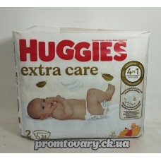 Підг. Huggies Extra care 3-6кг(2) /24шт