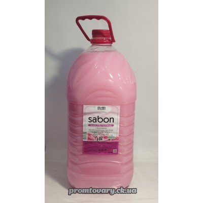 Мило-крем рідке Армоні Sabon Пелюстки троянди з бальзамом БУТИЛКА /5л