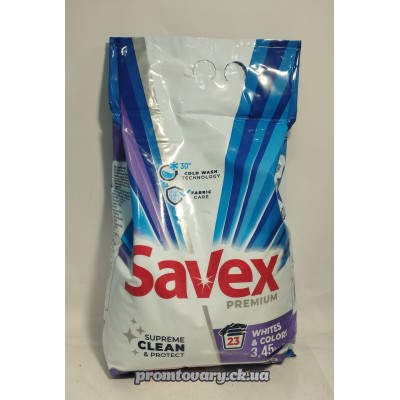 Акція-17%Пр.пор.Savex авт. White & Соlоr Ек /3,45кг