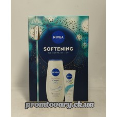 Набір жін.Nivea гель д/душа Crème Soft +крем Soft унів.75мл