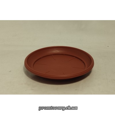 Поддон д/горшка d5,5см коричн. тера №8