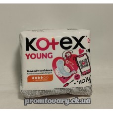 Прокл.Kotex Young денні для дівчат /9шт****