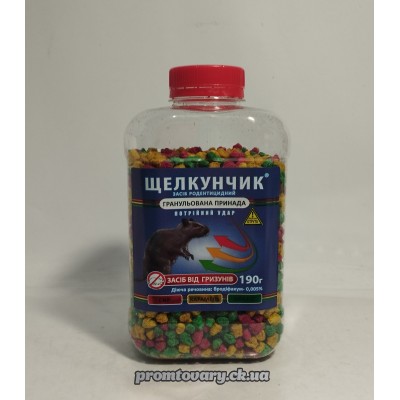 Зас.в/миш.крис Лускунчик Бродифакум гранули /190гр банка