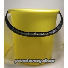 Відро пл. харч. 12л пласт.ручка Консенсус кольор. /шт