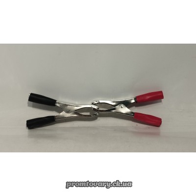 Затискач акамуляторний (краб) 10см пара