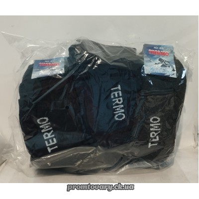 Носки чол.зима Житомир бавовна Thermo 40-45 махр. ПАРА  /шт 