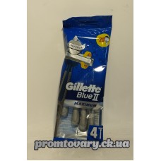 АкціяНаб.стан. Gillette Blue-ІІ Maximum плав.головка /4шт