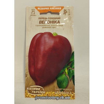 ВН Перець солод.серед. "Вероніка" "0,25г (Насіння України)  