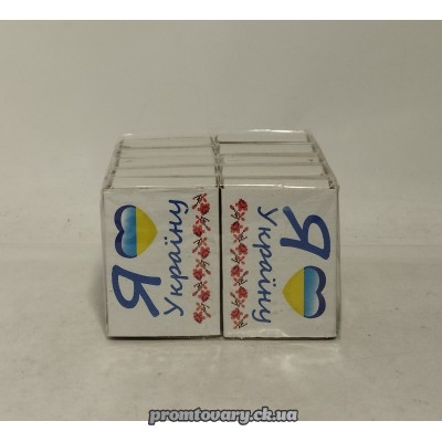 Сірники Я люблю Україну упаковка 10 шт
