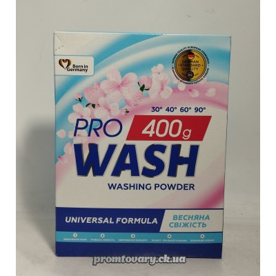 АкціяПр.пор.Pro wash д/руч.універсал Весняна свіжість /400г
