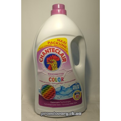 Акція Гель д/прання Chanteclair Для кольорових речей /3,6л